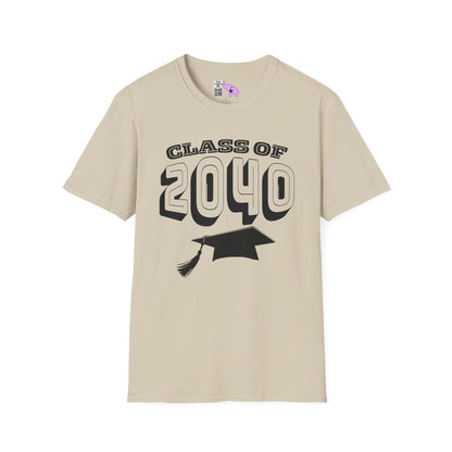 Class of 2040 T-shirt for 2026/27 Pre-K