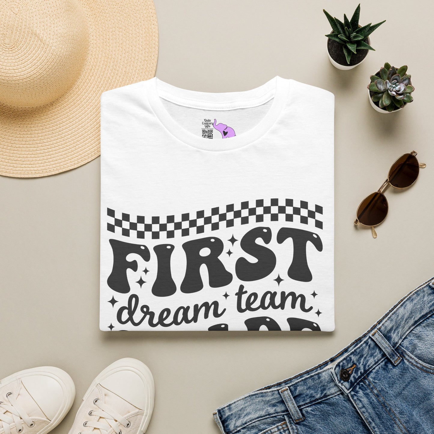 First Grade Dream Team Adult T-shirt