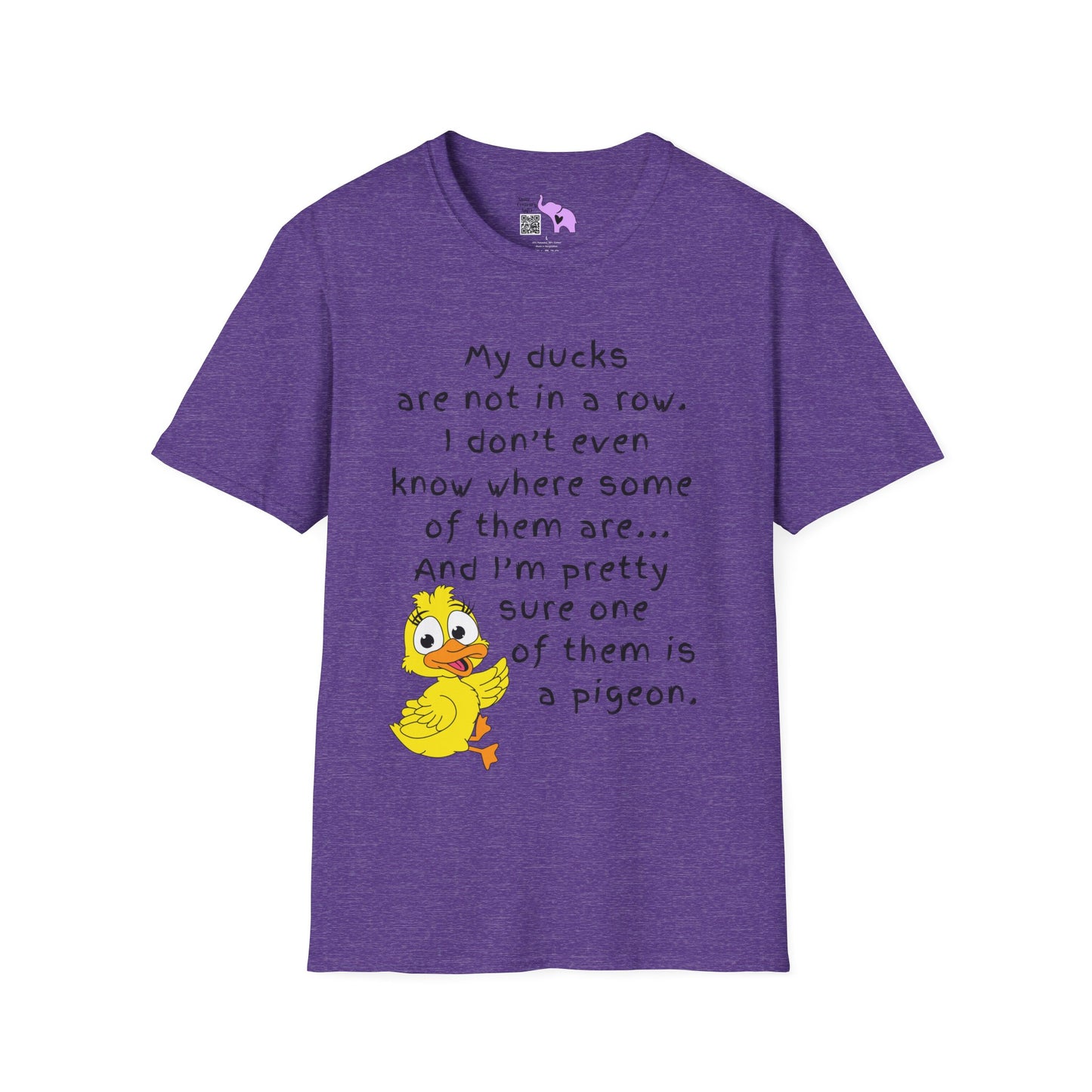 My Ducks Are Not In a Row Adult T-shirt