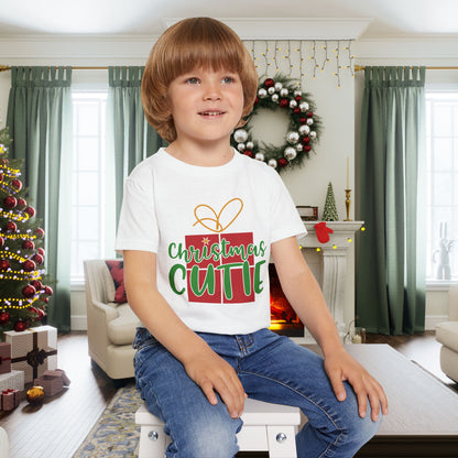 Christmas Cutie Heavy Cotton™ Toddler T-shirt
