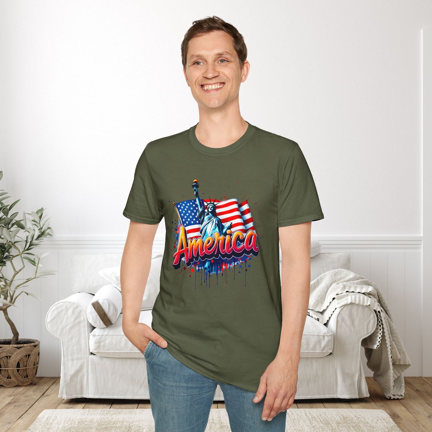 Statue of Liberty Adult T-shirt