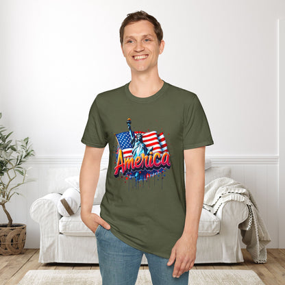 Statue of Liberty Adult T-shirt