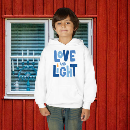 Hanukkah Love & Light 2 Youth Hoodie