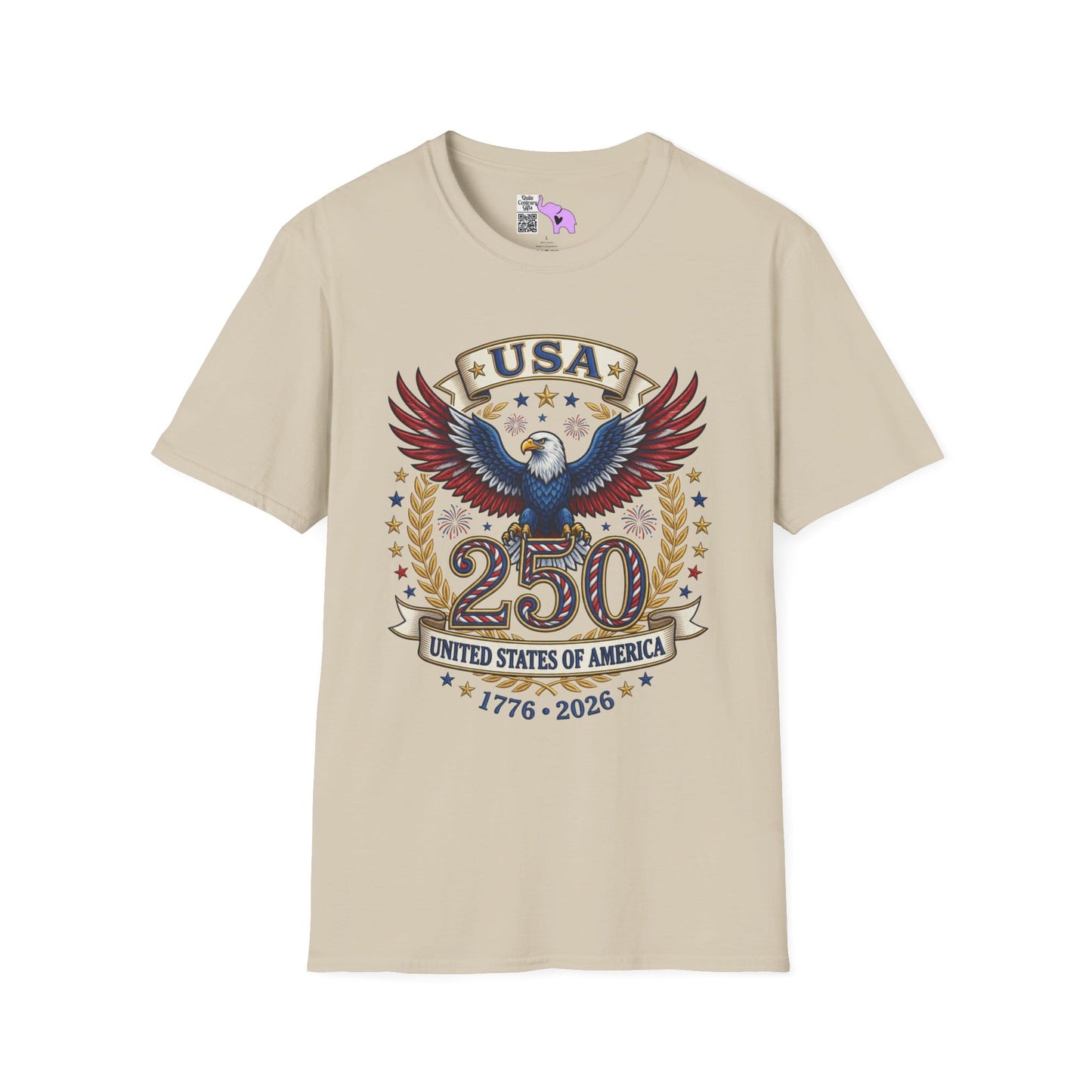 USA 250 Eagle Adult T-shirt