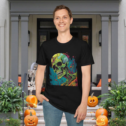 Surreal Skullscape Adult T-shirt