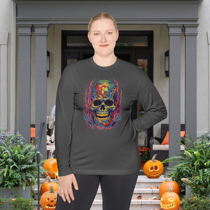 Creepy Bones 15 Adult Long Sleeve Tee