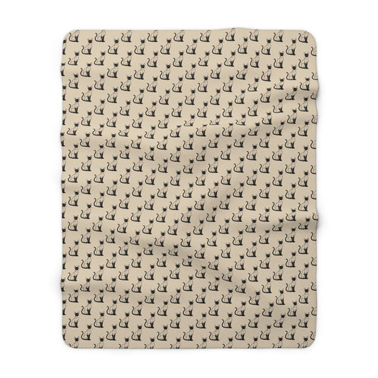 Siamese Charm – Sandy Dune Fleece Blanket