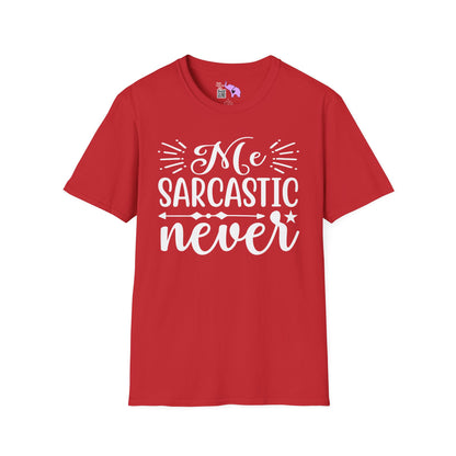 Me Sarcastic Never Adult T-shirt