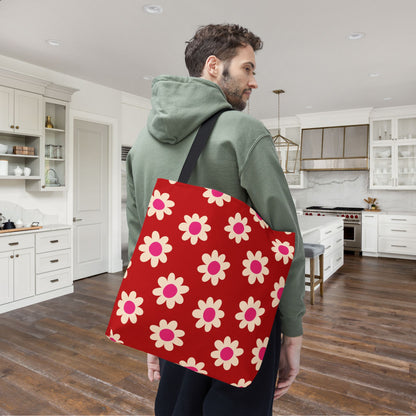 Cupid's Garden Canvas Tote Bag