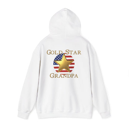 Gold Star Grandpa Heavy Blend™ Hooded Sweatshirt