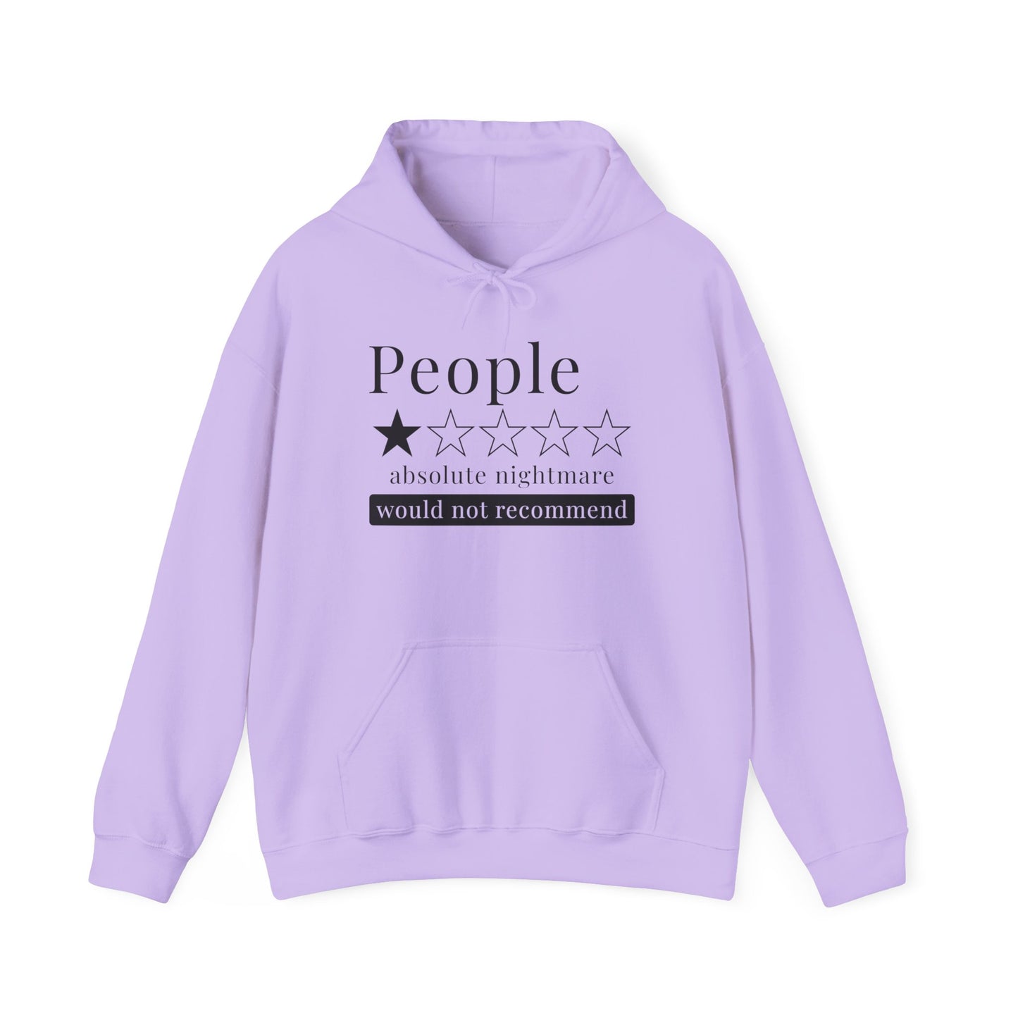 People 1 Star Absolute Nightmare Would Not Recommend Adult Heavy Blend™ Hoodie