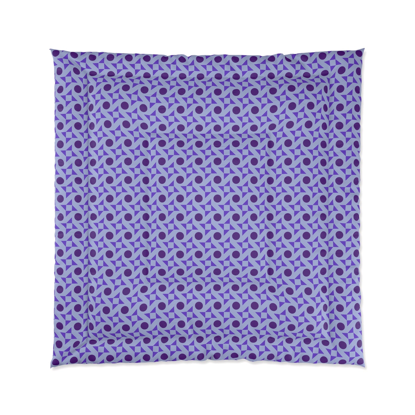 Violet Pinwheels Comforter