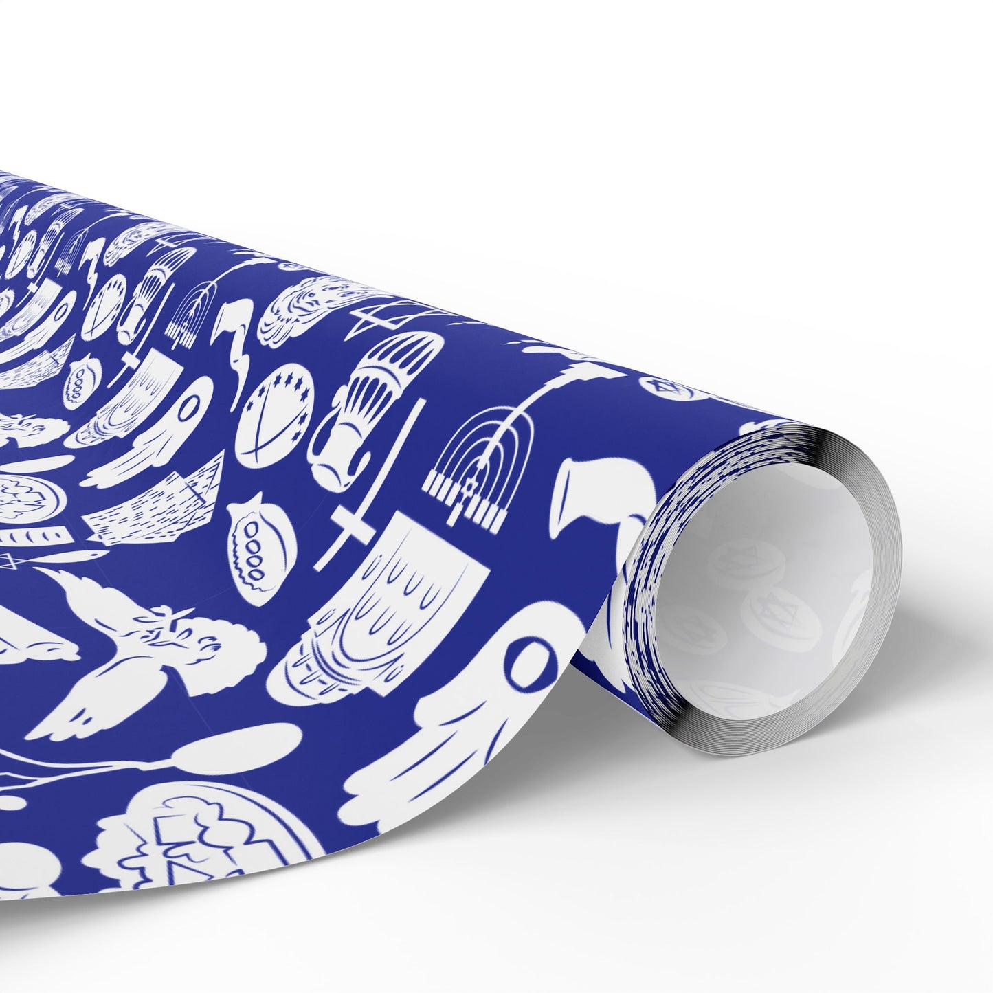 Mosaic of Light Hanukkah Wrapping Paper