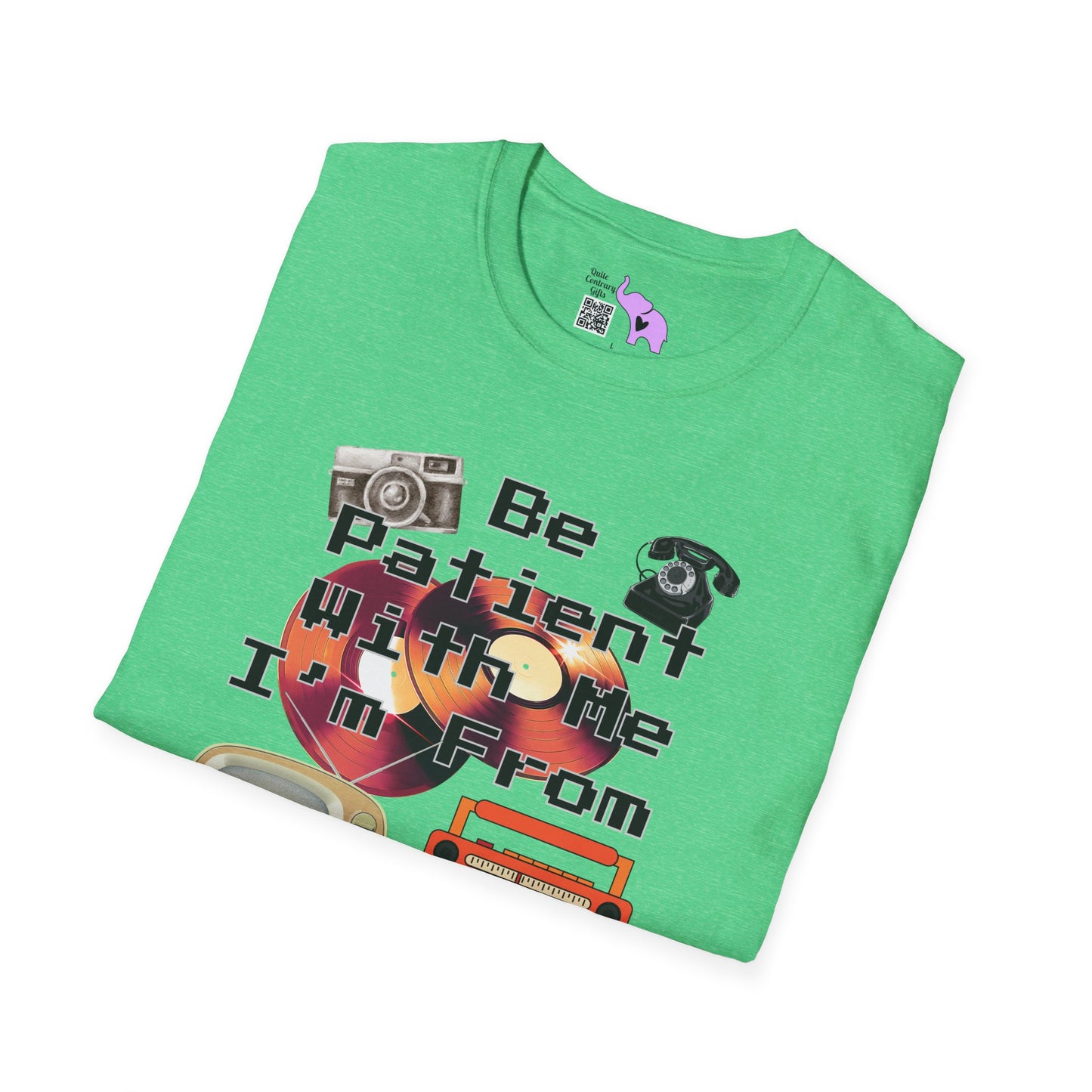 Please Be Patient With Me I'm From Last Century Adult T-shirt