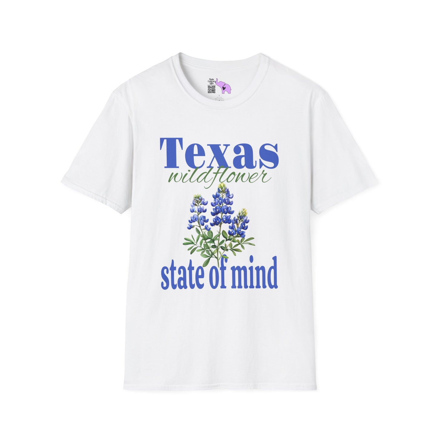 Texas Wildflower State of Mind Adult T-shirt