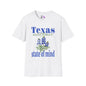 Texas Wildflower State of Mind Adult T-shirt
