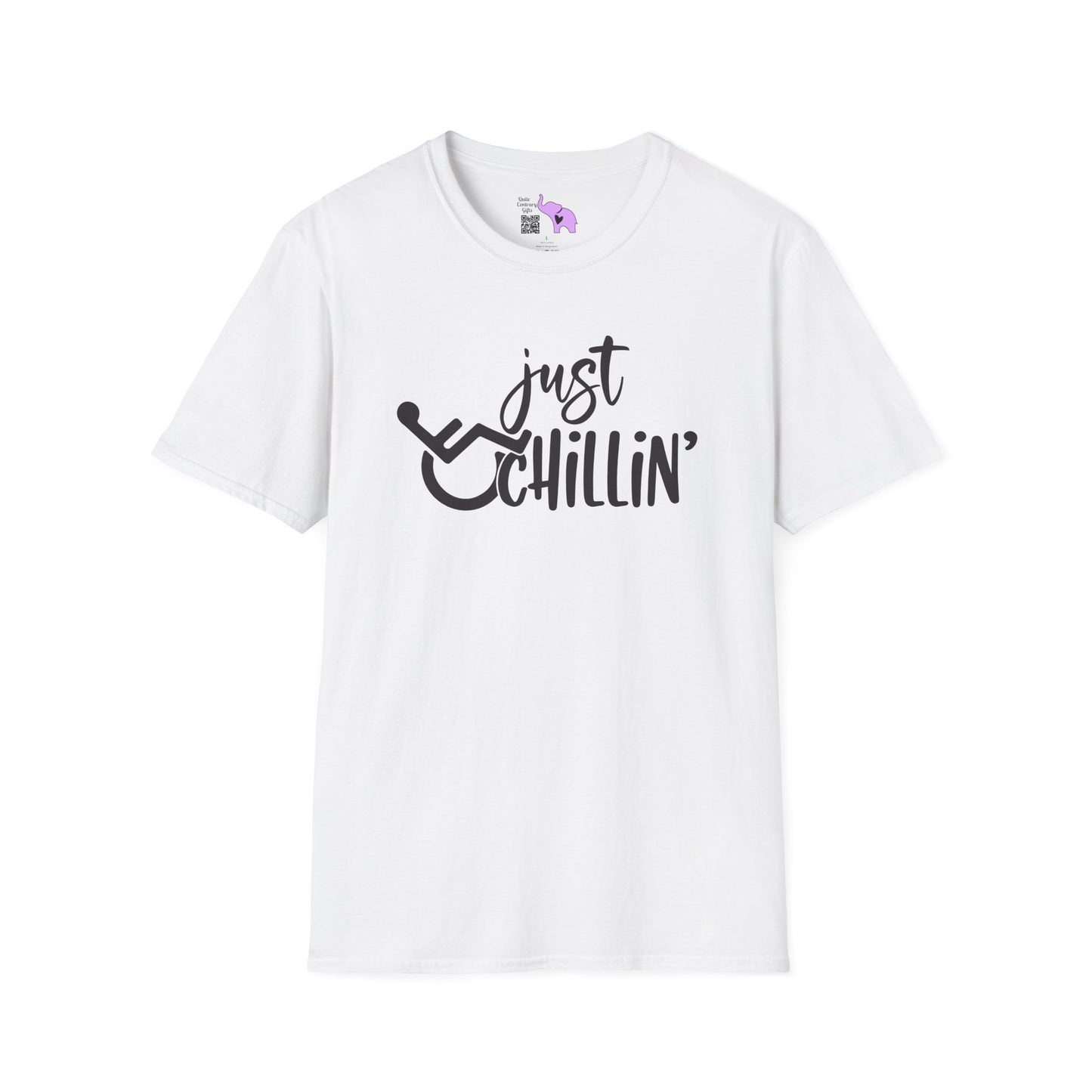 Just Chillin' (Disabled) Adult T-shirt