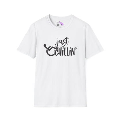 Just Chillin' (Disabled) Adult T-shirt