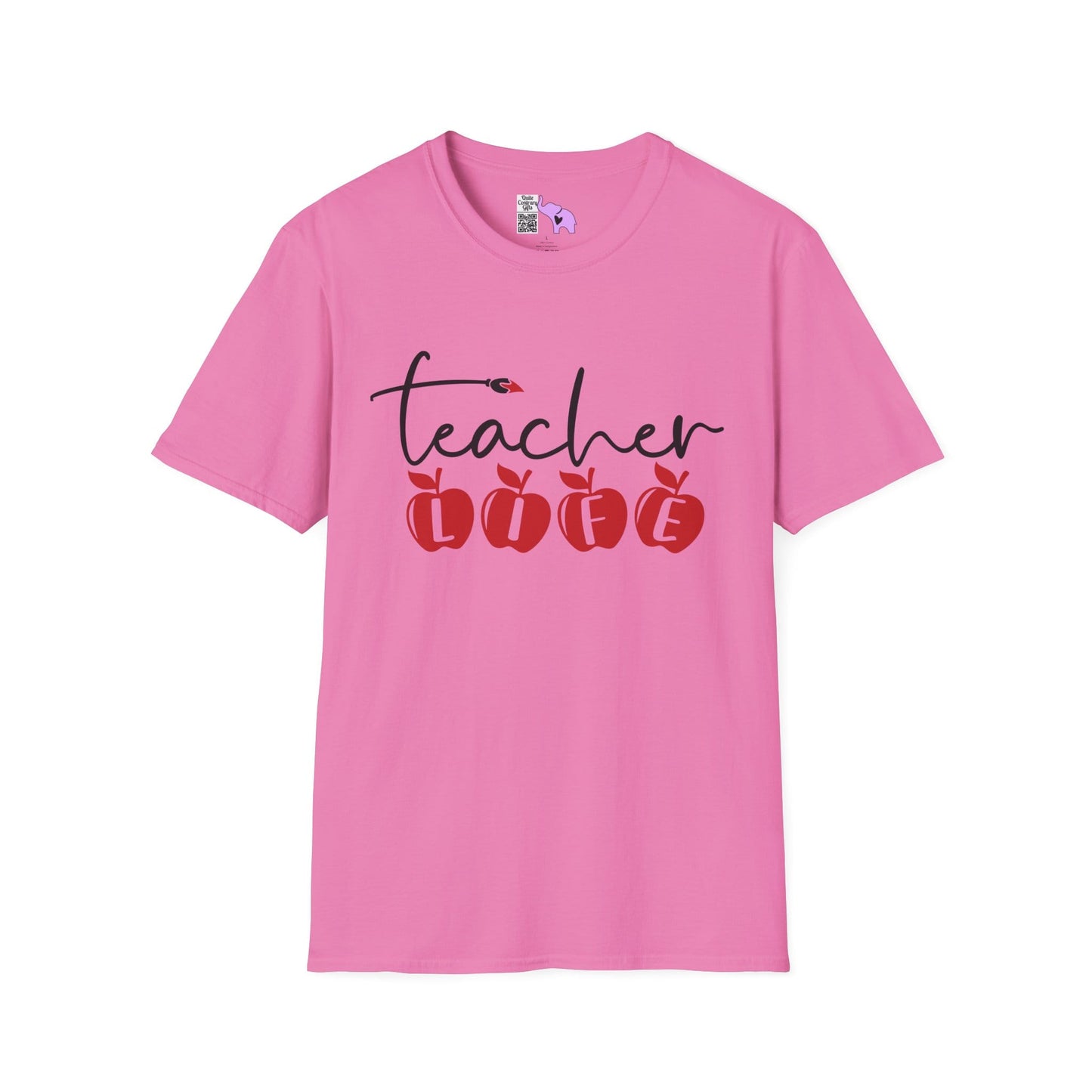 Teacher Life (Apples) Adult T-shirt