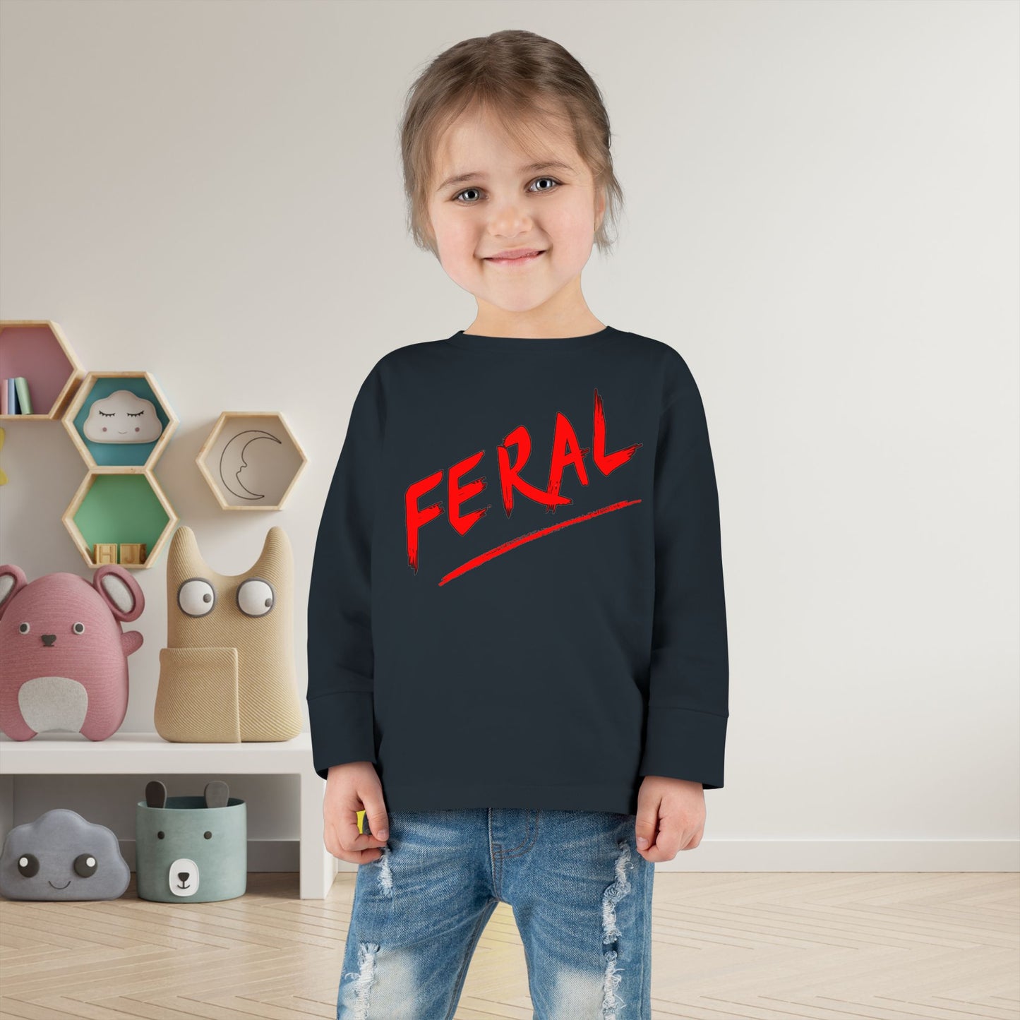 Feral Toddler Long Sleeve Tee