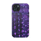 Purple Raindrops MagSafe® Compatible Tough Case for iPhone