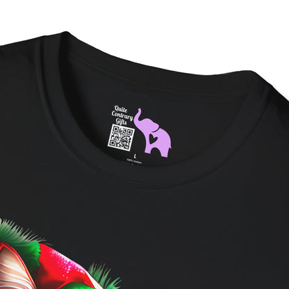 Christmas Tree Kitten Adult T-shirt