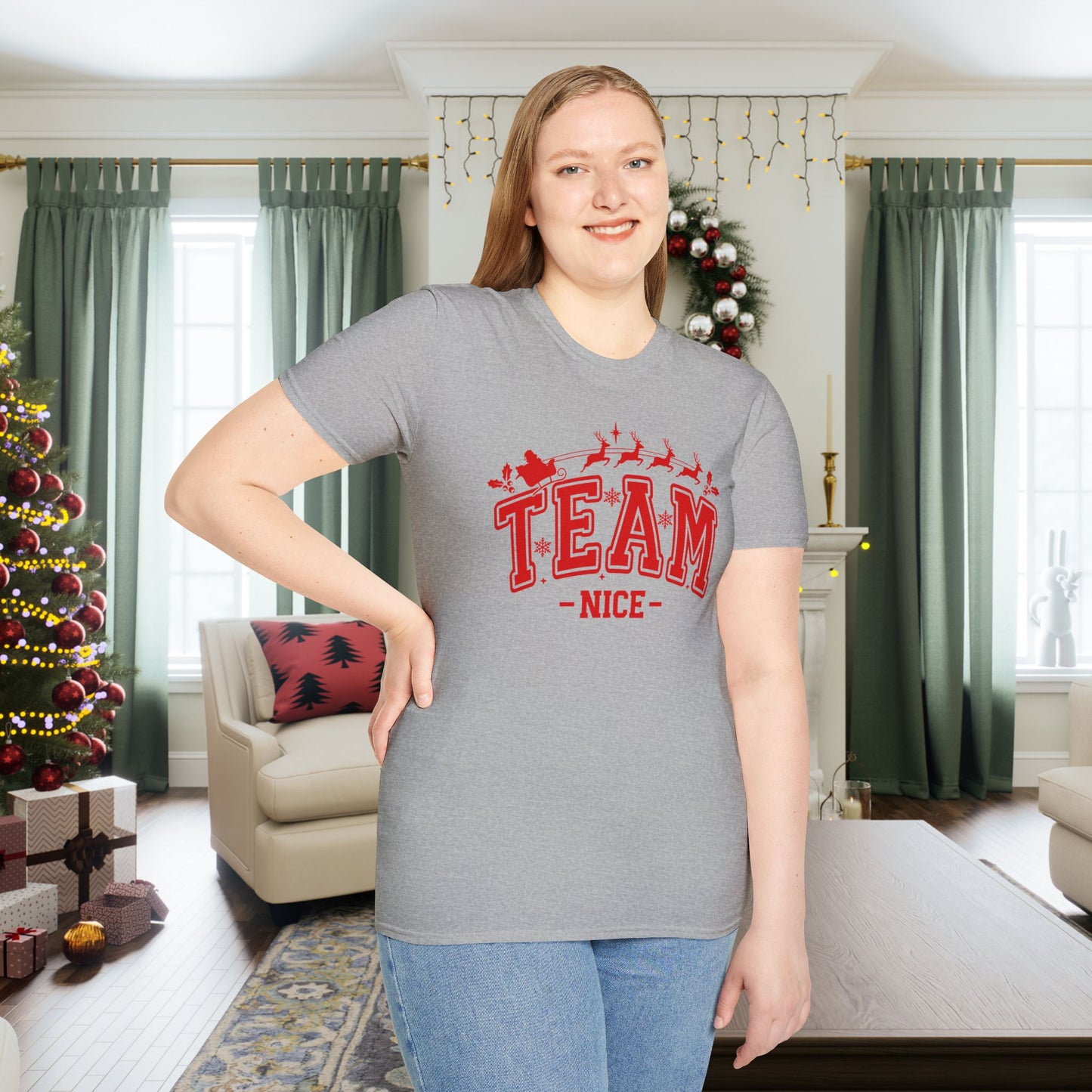 Team Nice Adult T-shirt