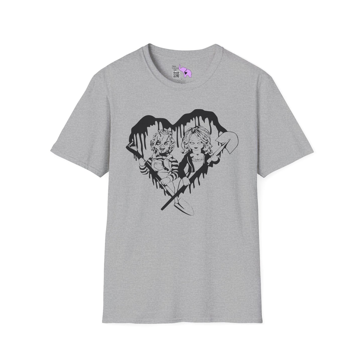 Chucky & Bride Adult T-shirt