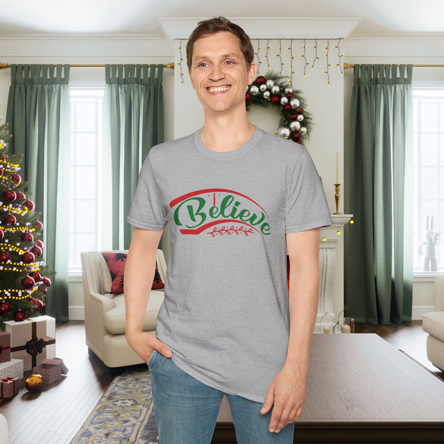 Believe Adult T-shirt