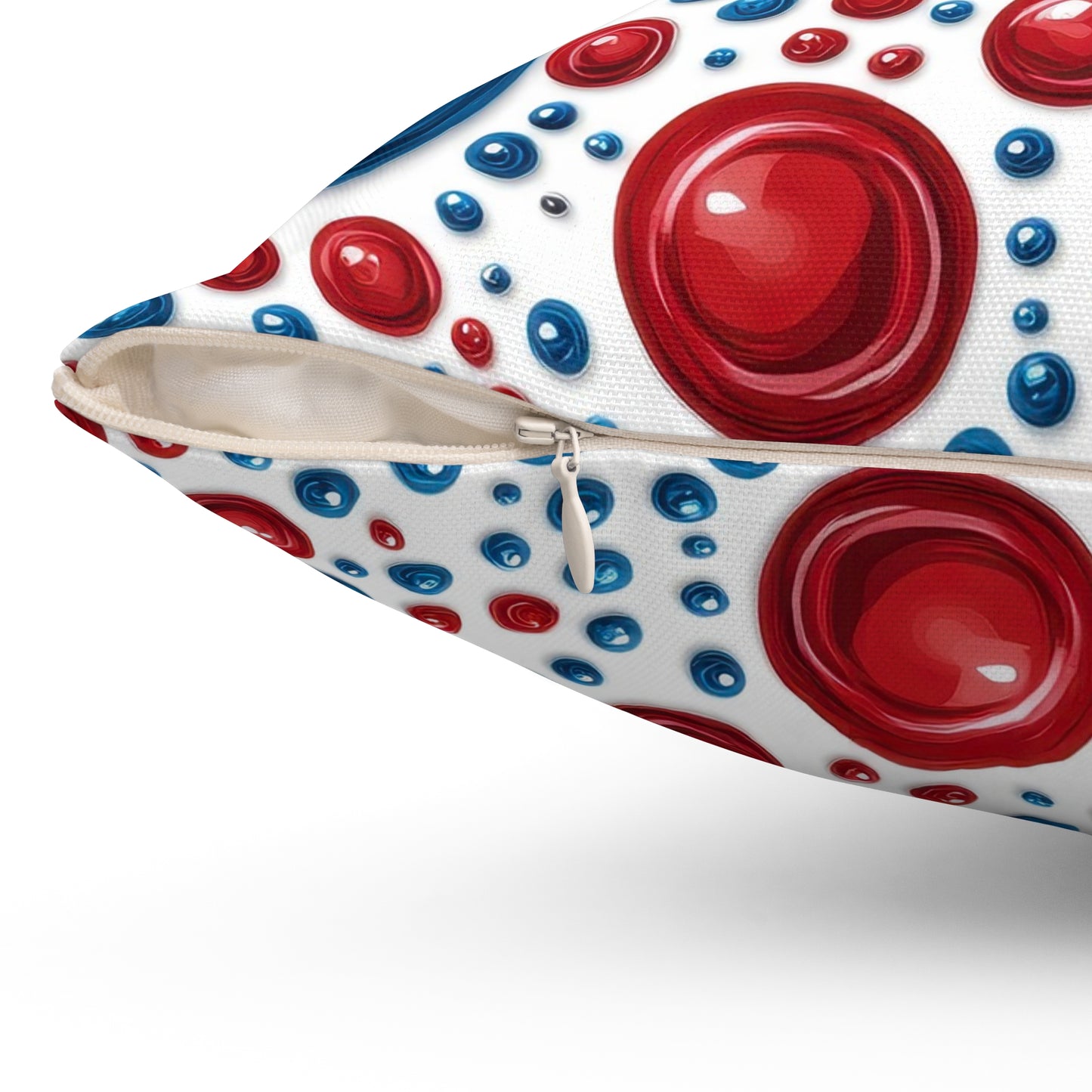 Freedom Dots Throw Pillow