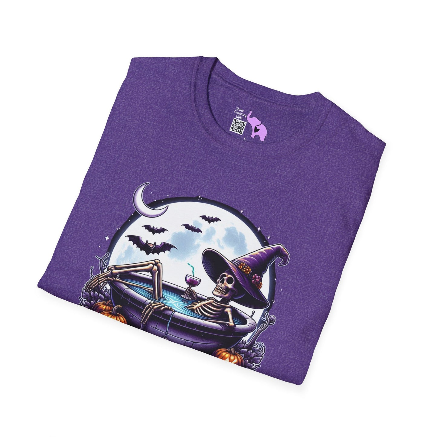 Just Waiting for Halloween Adult T-shirt