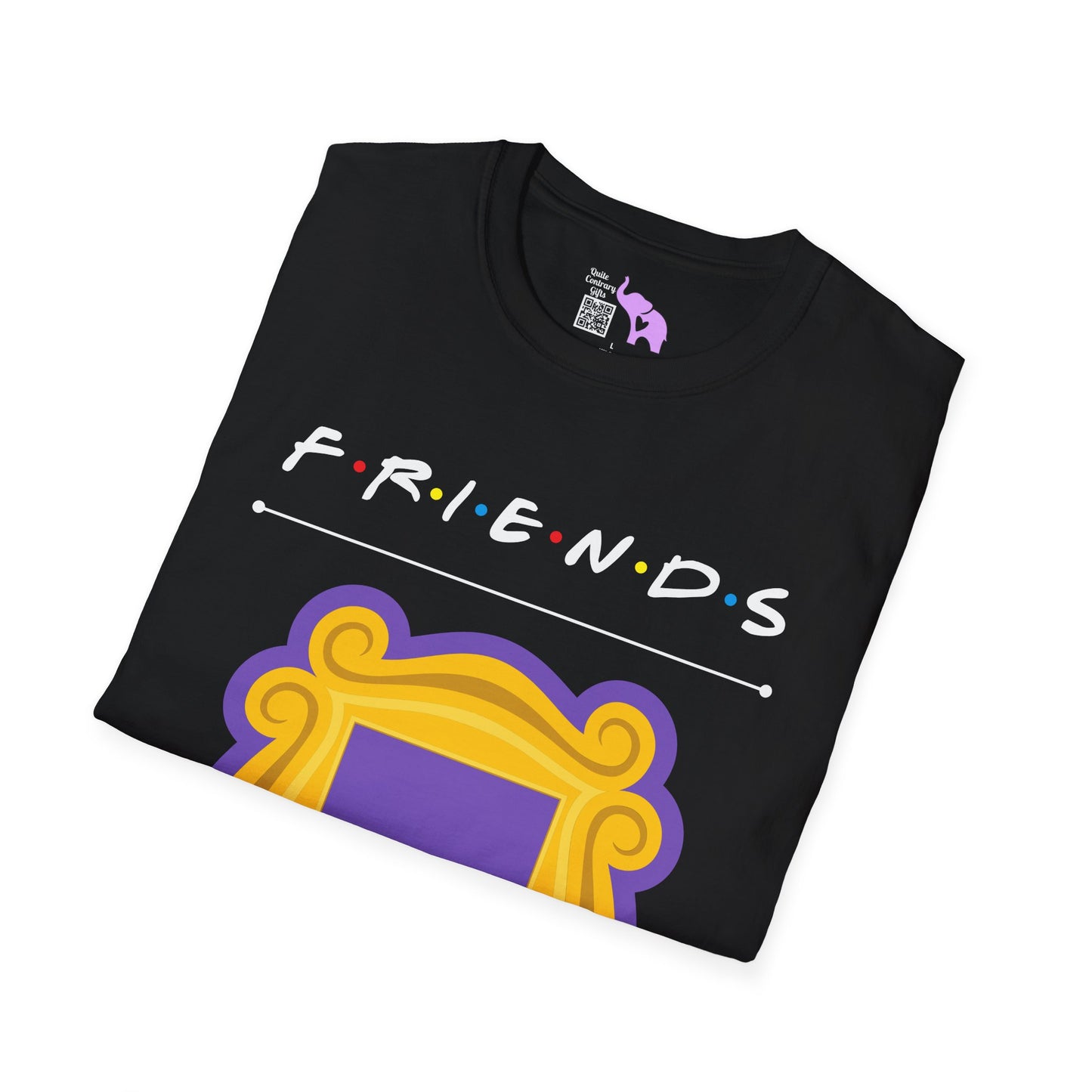 Friends; Peephole Adult T-shirt