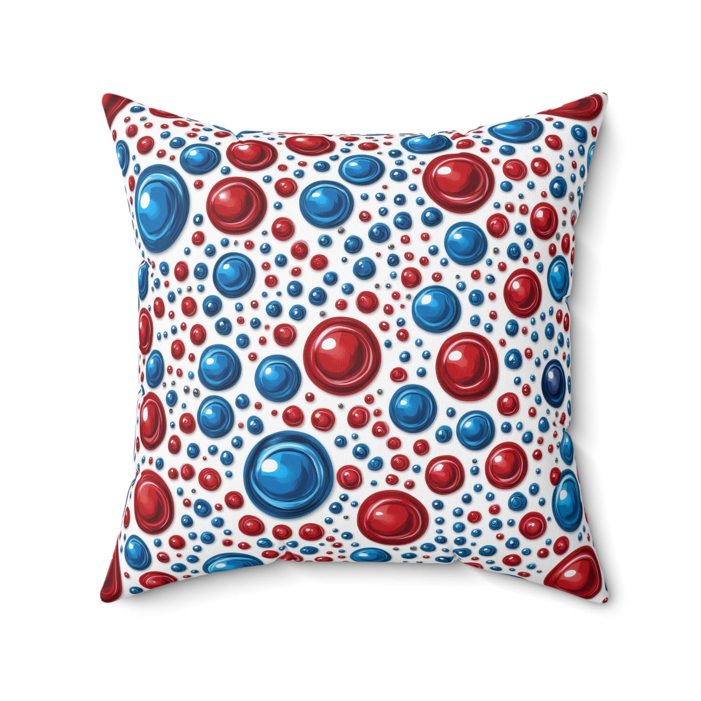 Freedom Dots Throw Pillow