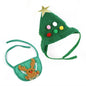 Christmas Pet Hat and Bib Set