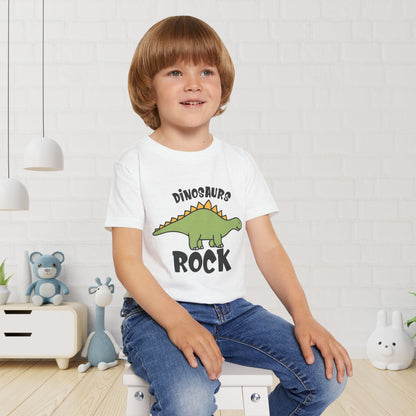 Dinosaurs Rock Heavy Cotton™ Toddler T-shirt