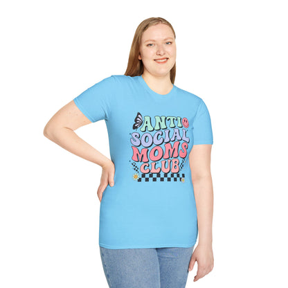 Antisocial Mom's Club T-shirt