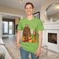 Bigfoot & Alien Adult T-shirt