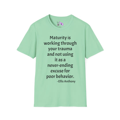 Maturity is... Adult T-shirt