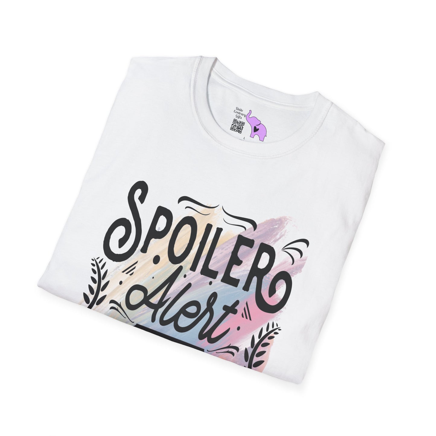 Spoiler Alert I Don't Care Adult T-shirt