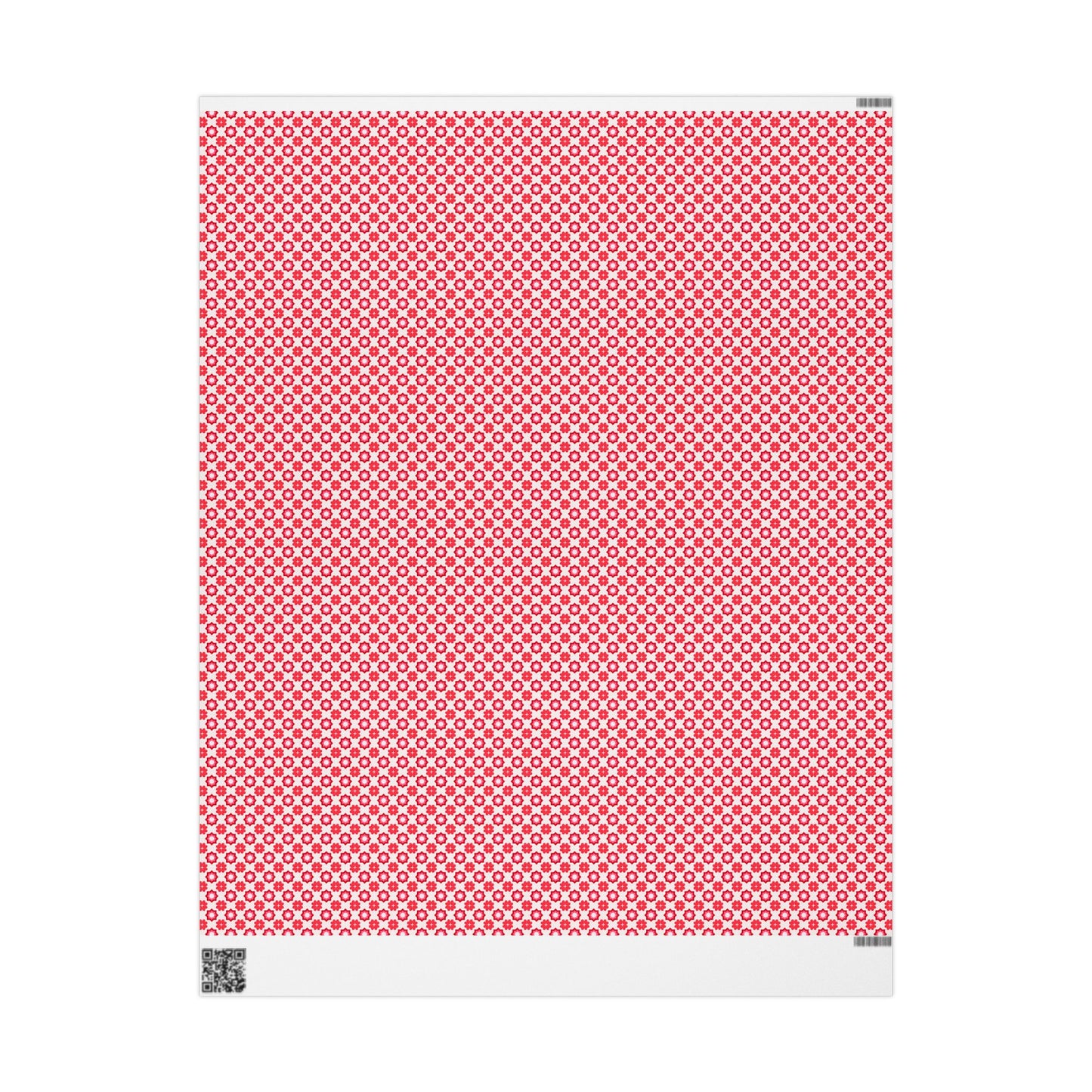 Scarlet Star Garden Wrapping Paper