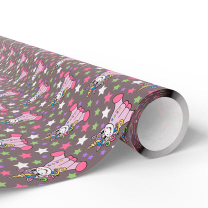 Stardust Unicorn Dreams Wrapping Paper