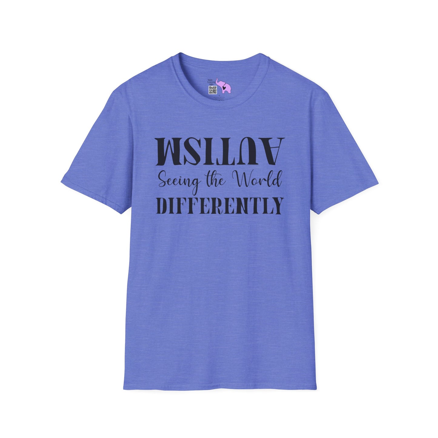 Autism Seeing The World Differently Adult T-shirt