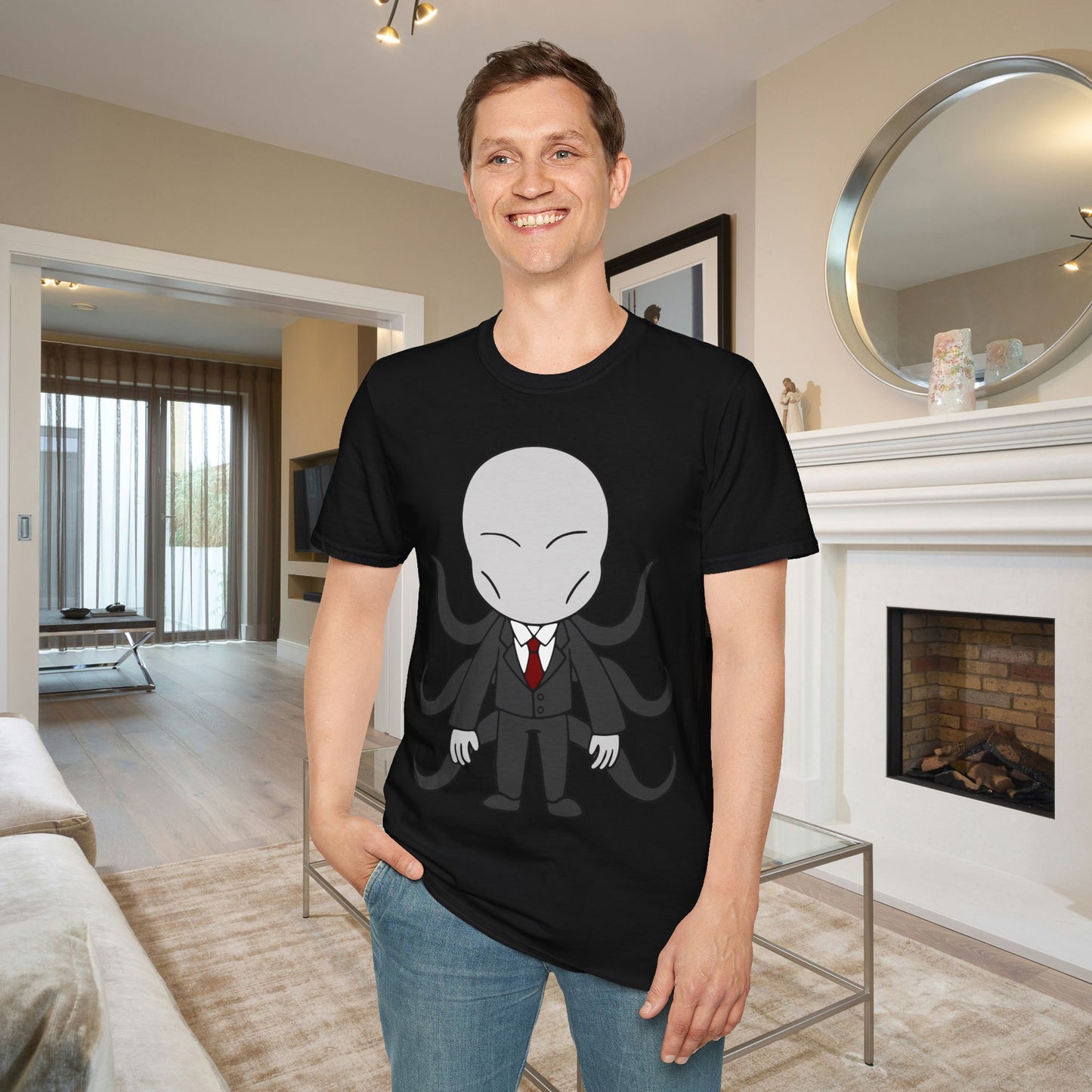 Men In Black Alien Baby Adult T-shirt
