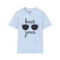 Beach Junkie Adult T-shirt