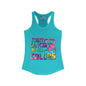 Fight Cancer In All Colors 8 Women's Ideal Racerback Tank
