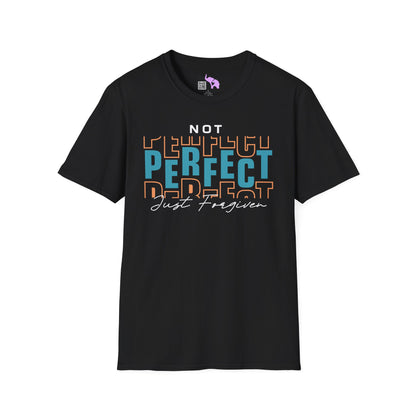 Not Perfect Just Forgiven Adult T-shirt
