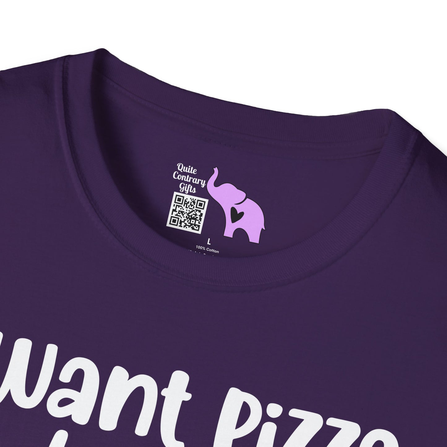 I Want Pizza Not Your Opinion Adult T-shirt