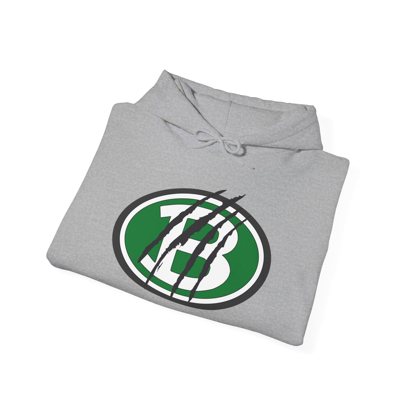 Brenham ISD Logo w/Claw Marks Adult Heavy Blend™ Hoodie