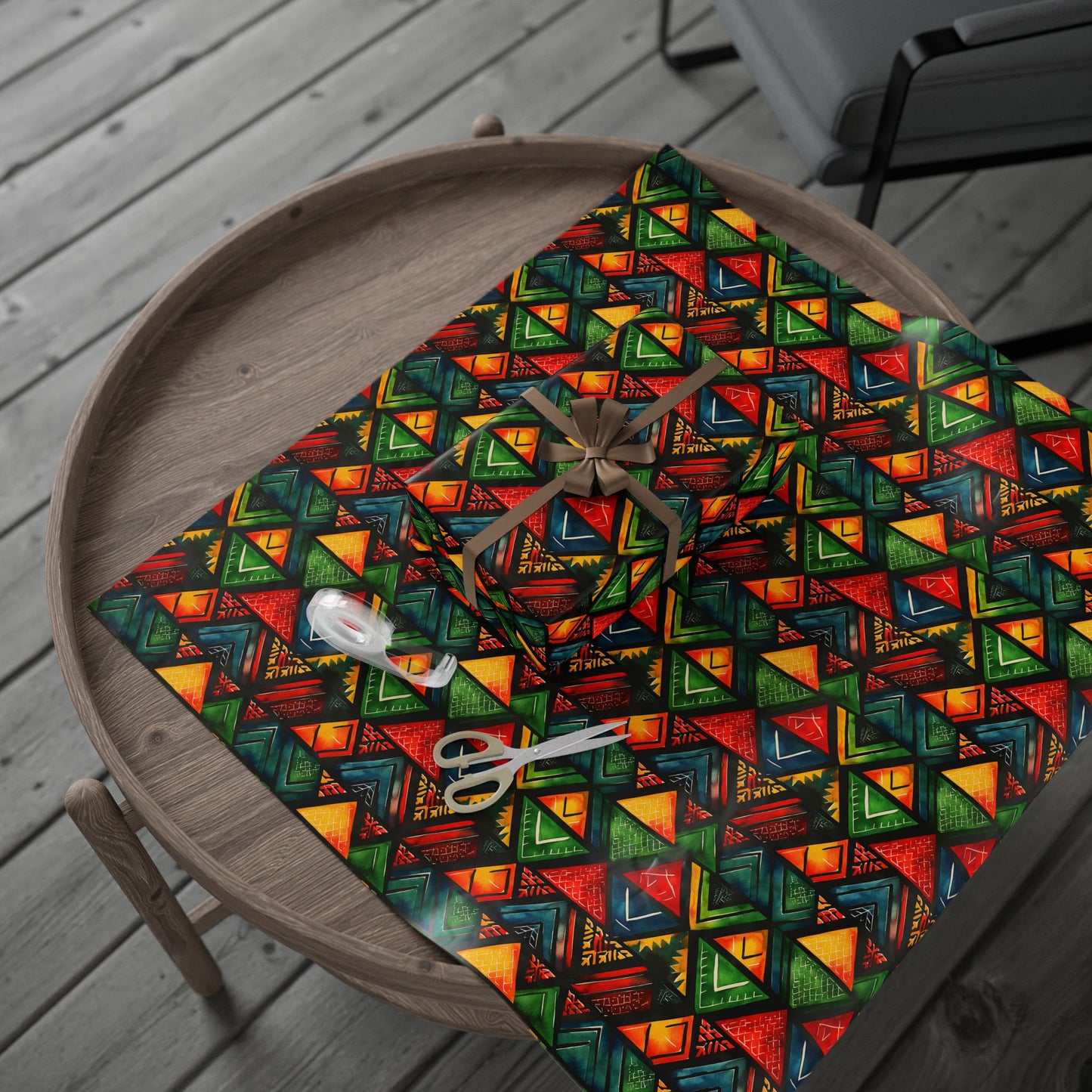 Ancestor Echo Kwanzaa Wrapping Paper