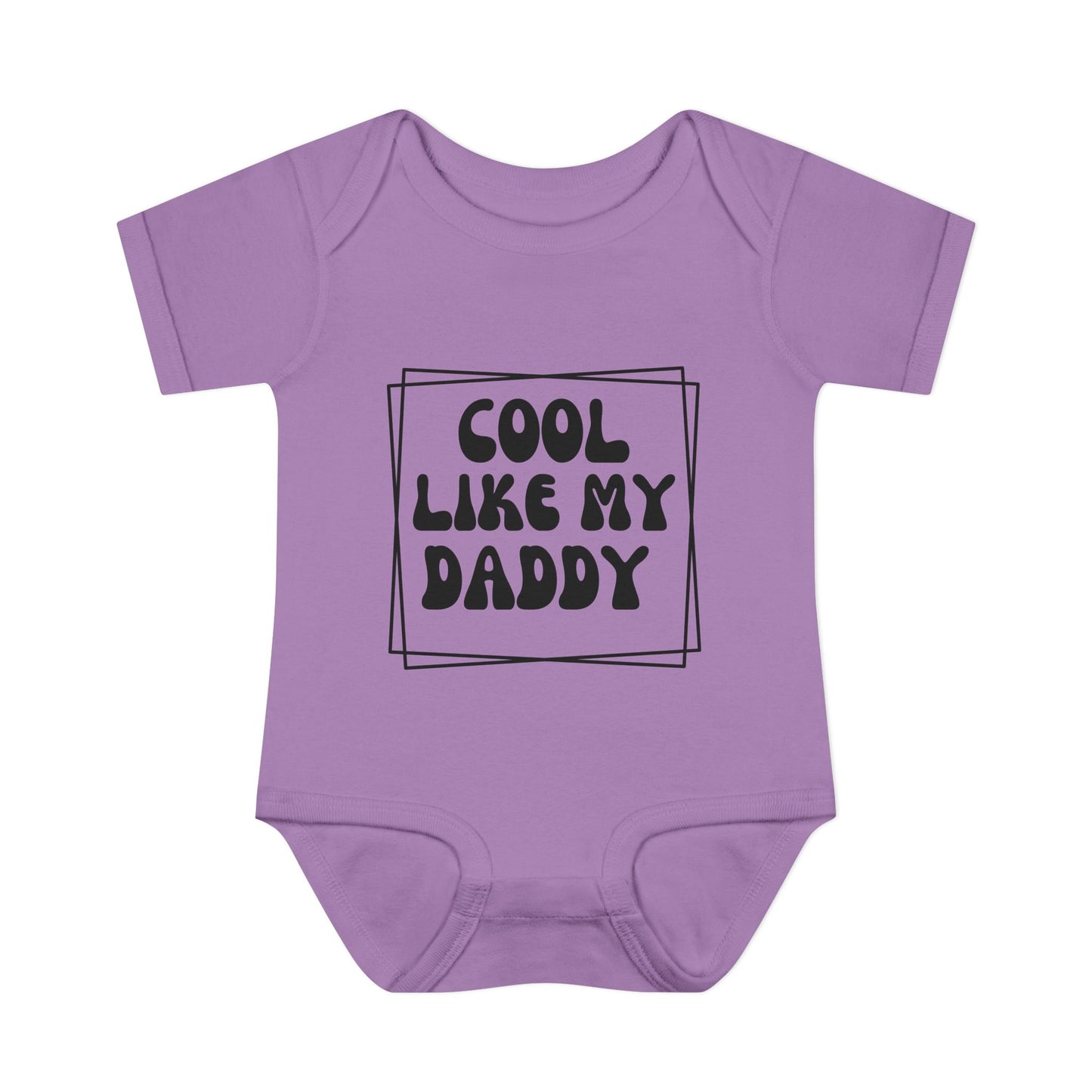 Cool Like My Daddy Infant Baby Rib Bodysuit